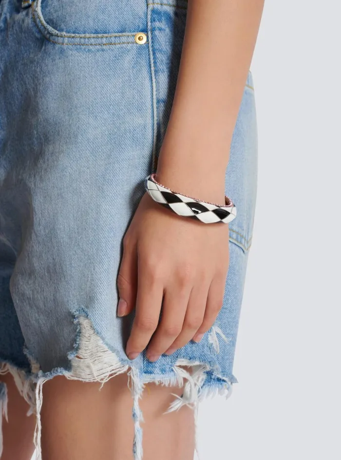 Diamond Bangle Bracelet White Women Balmain Fashion Jewelry