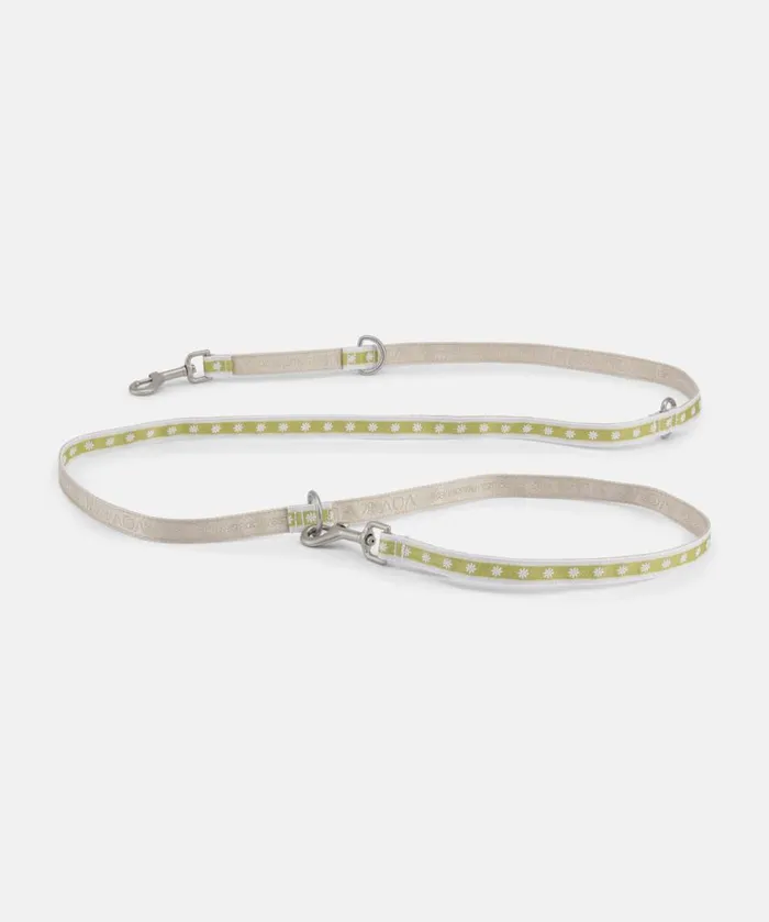 Dog Leash Long W Flowers 8211 White Accessories Ilse Jacobsen Vov and Vuf