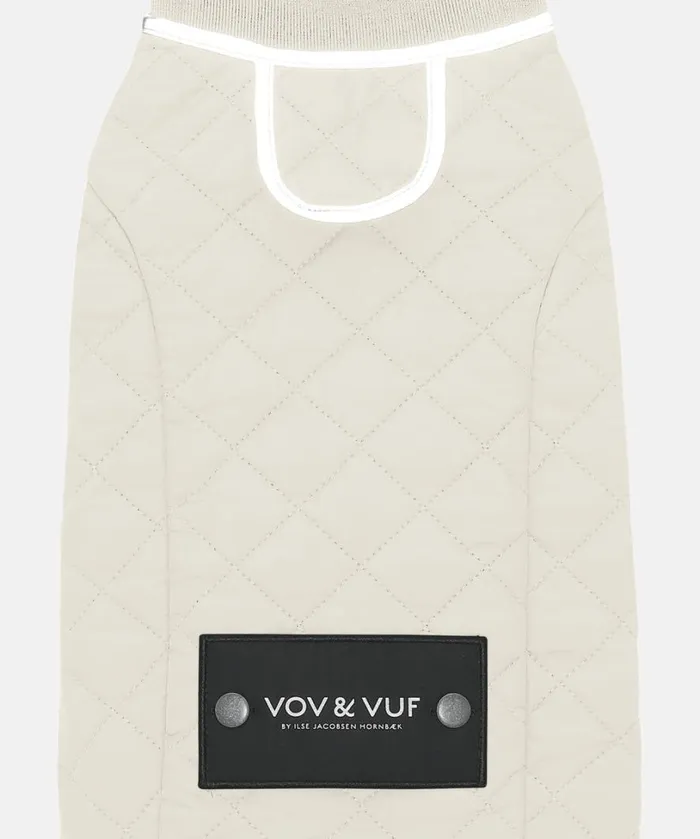 Dog Quilt Coat 8211 Milk Creme Accessories Ilse Jacobsen Vov and Vuf