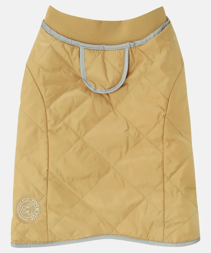 Dog Quilt Coat W Shearling 8211 Iced Coffee Accessories Ilse Jacobsen Vov and Vuf Dog Quilt Coat W Shearling 8211 Iced Coffee Accessories Ilse Jacobsen Vov and Vuf