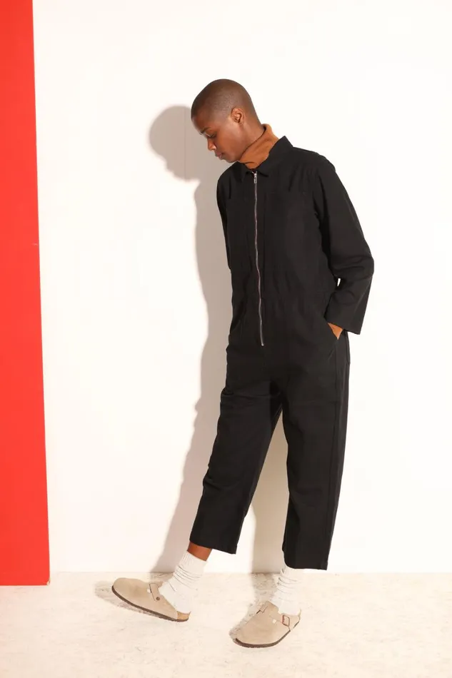 Dominic Boilersuit Black Womens LF Markey One Pieces