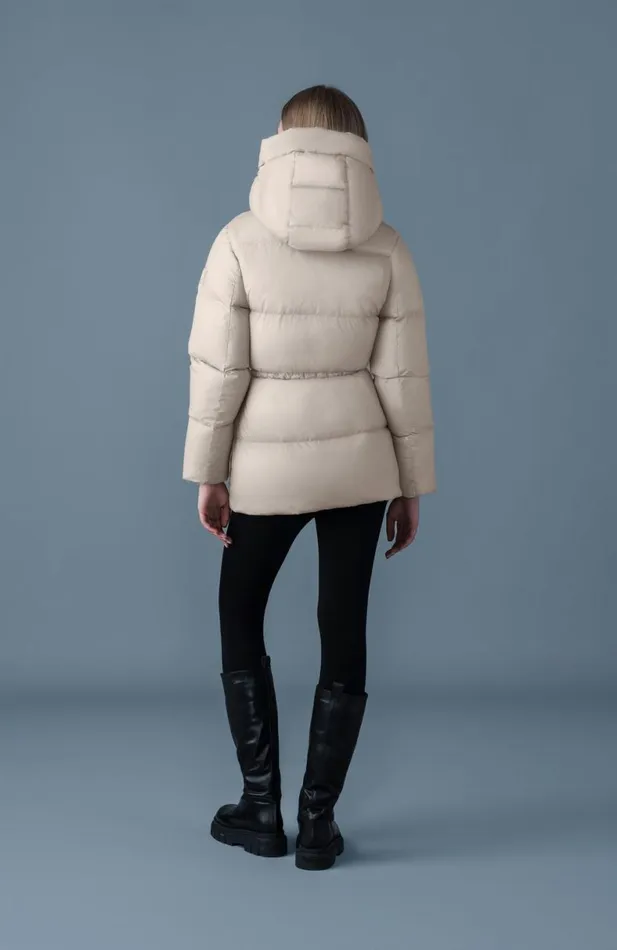 Downs and Jackets Women Mackage FREYASW Softwash Crinkle Down Jacket Trench Downs and Jackets Women Mackage FREYASW Softwash Crinkle Down Jacket Trench