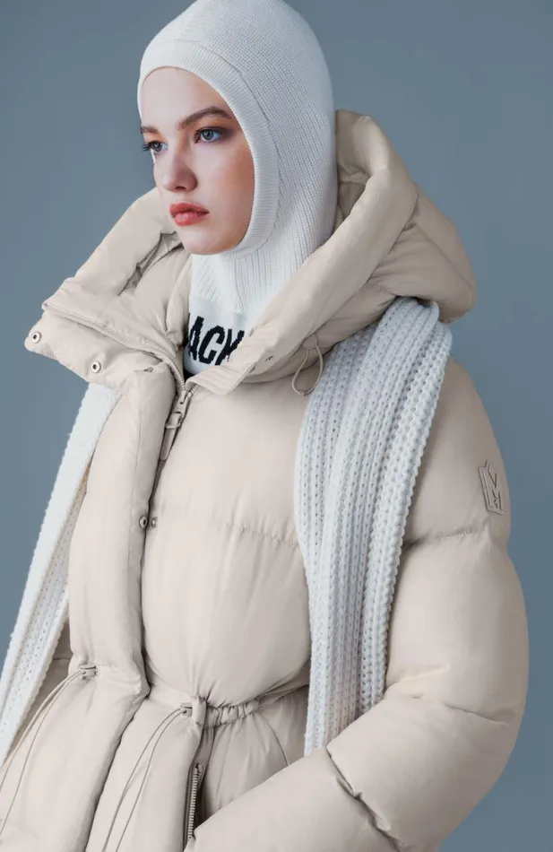 Downs and Jackets Women Mackage FREYASW Softwash Crinkle Down Jacket Trench Downs and Jackets Women Mackage FREYASW Softwash Crinkle Down Jacket Trench