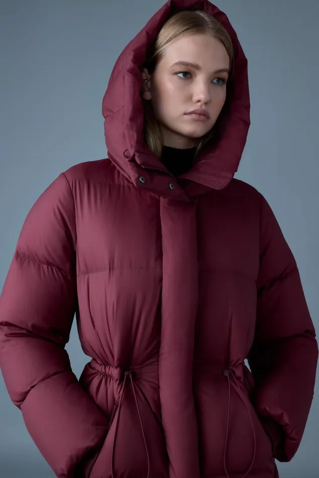 Downs and Jackets Women Mackage FREYASW Softwash Crinkle Down Jacket Trench Downs and Jackets Women Mackage FREYASW Softwash Crinkle Down Jacket Trench