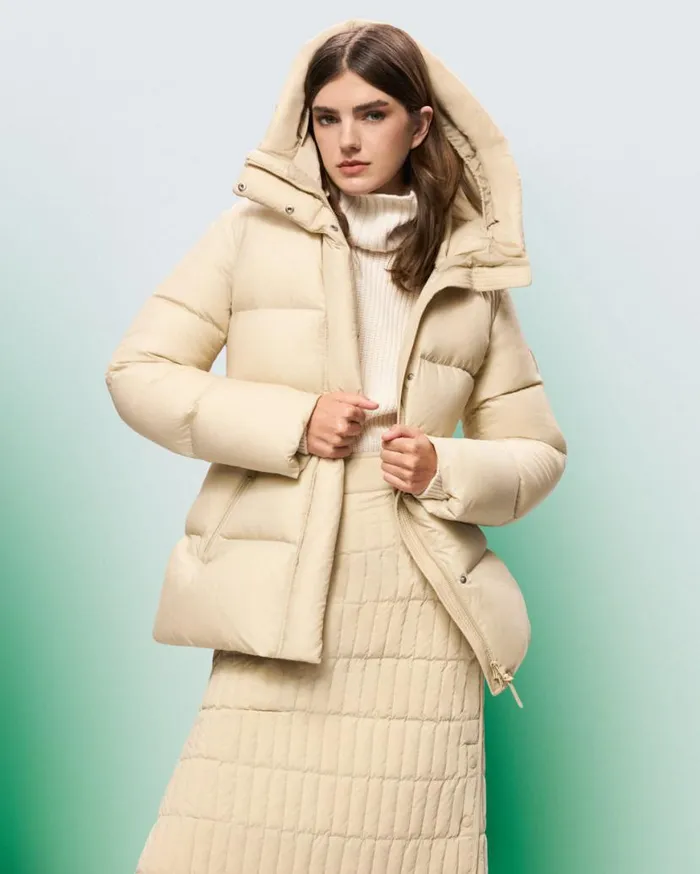 Downs and Jackets Women Mackage FREYASW Softwash Crinkle Down Jacket Trench Downs and Jackets Women Mackage FREYASW Softwash Crinkle Down Jacket Trench