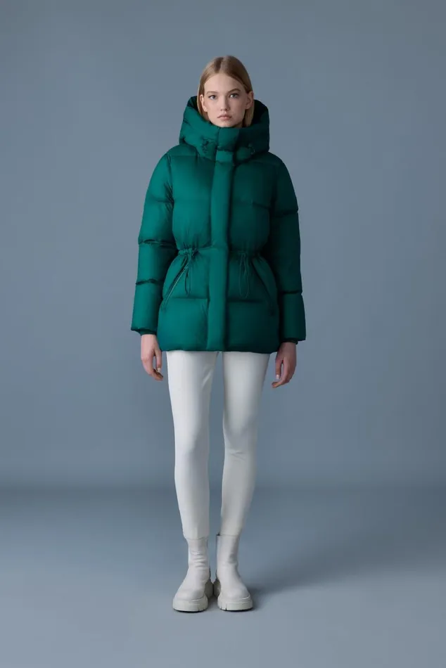 Downs and Jackets Women Mackage FREYASW Softwash Crinkle Down Jacket Trench Downs and Jackets Women Mackage FREYASW Softwash Crinkle Down Jacket Trench