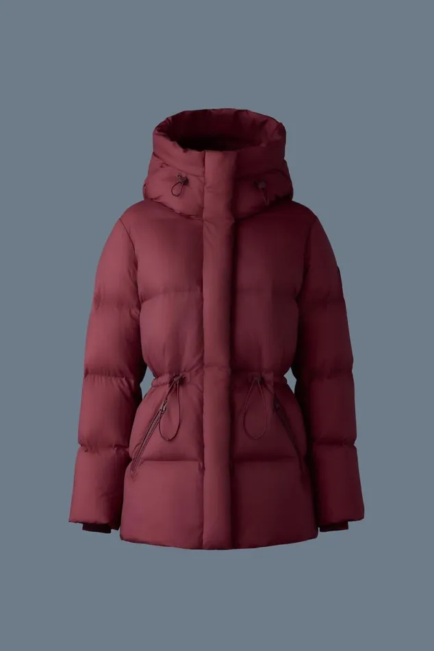 Downs and Jackets Women Mackage FREYASW Softwash Crinkle Down Jacket Trench Downs and Jackets Women Mackage FREYASW Softwash Crinkle Down Jacket Trench