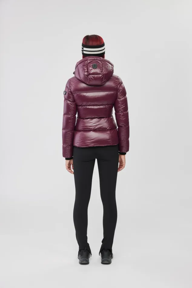 Downs and Jackets Women Mackage MADALYN Lustrous Light Down Jacket With Hood For Ladies White Downs and Jackets Women Mackage MADALYN Lustrous Light Down Jacket With Hood For Ladies White