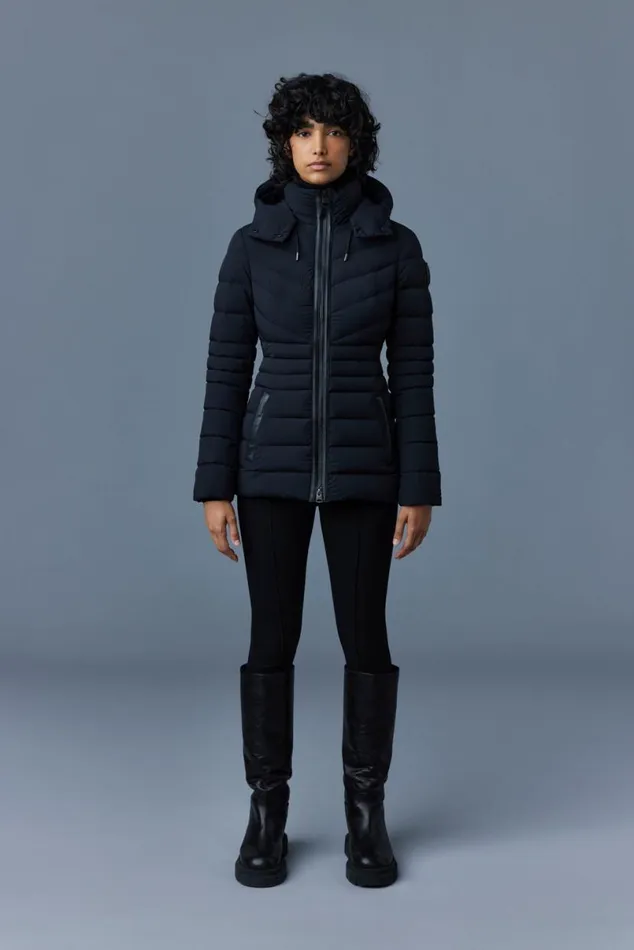 Downs and Jackets Women Mackage PATSY Agile 360 Down Jacket With Hood Black Downs and Jackets Women Mackage PATSY Agile 360 Down Jacket With Hood Black