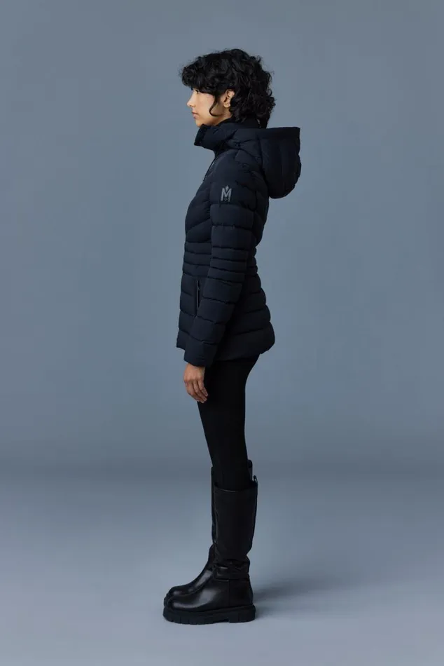 Downs and Jackets Women Mackage PATSY Agile 360 Down Jacket With Hood Black Downs and Jackets Women Mackage PATSY Agile 360 Down Jacket With Hood Black