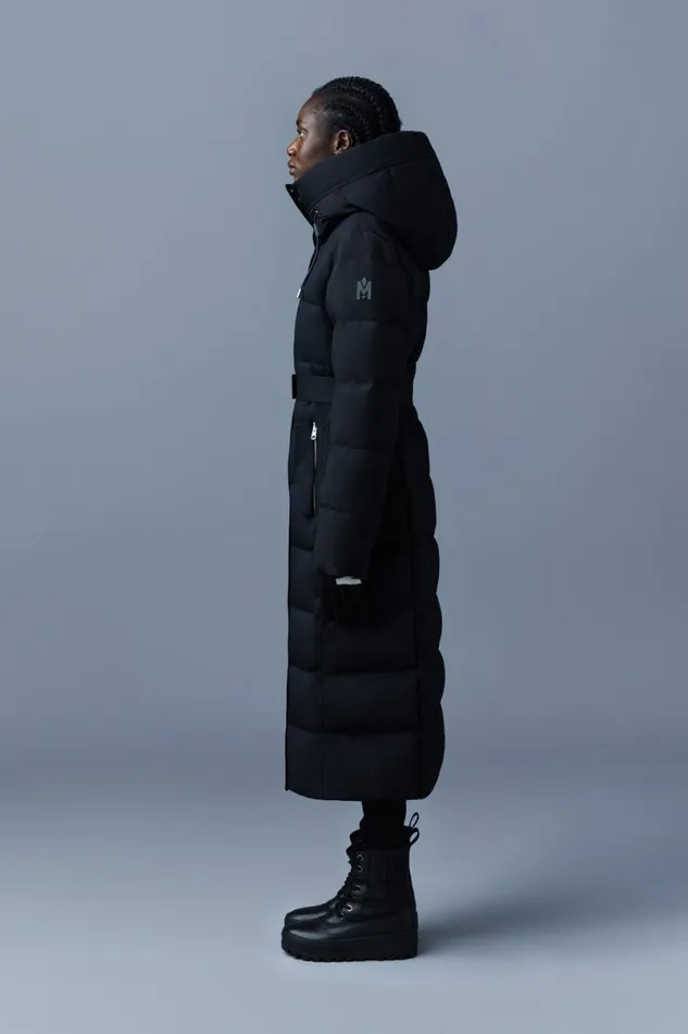 Downs and Jackets Women Mackage SHYLA 2in1 Down Coat With Removable Bib Black