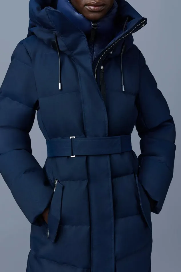 Downs and Jackets Women Mackage SHYLA 2in1 Down Coat With Removable Bib Black