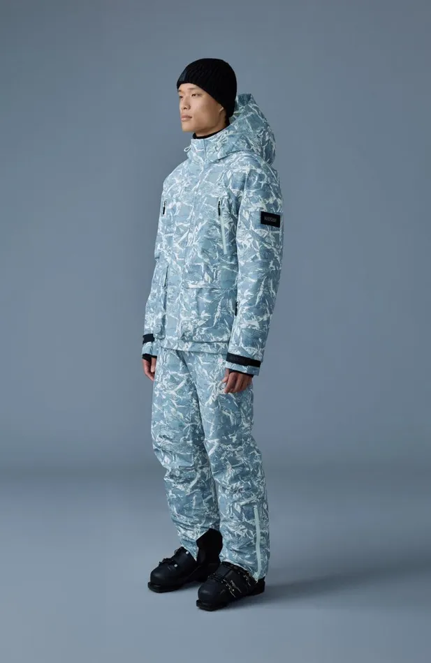 Downs and Parkas Men Mackage FROSTFP Medium Down Ski Jacket Sky Blue Frost