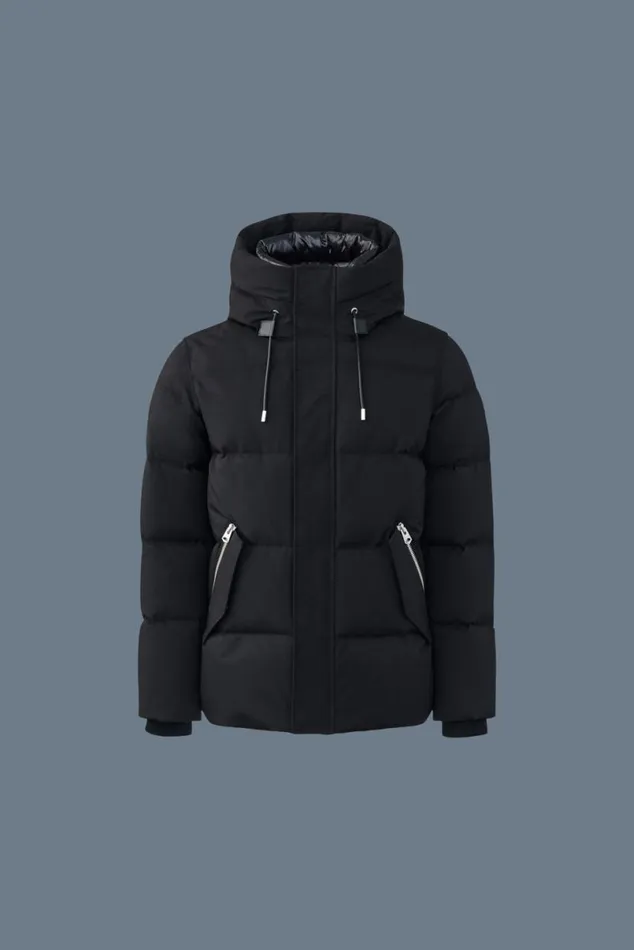 Downs and Parkas Men Mackage GRAYDON 2in1 Lustrous Light Down Jacket Trench