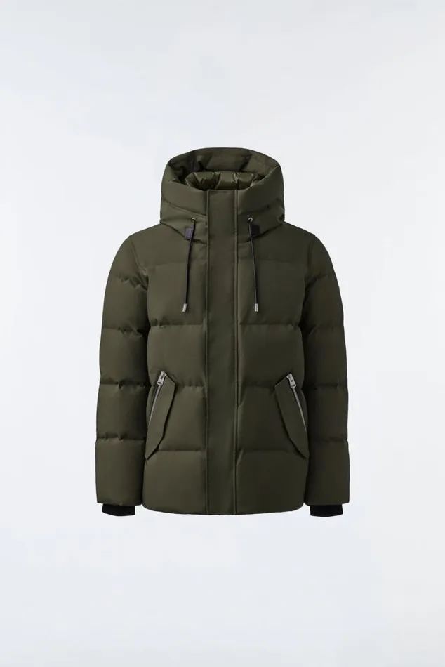 Downs and Parkas Men Mackage GRAYDON 2in1 Lustrous Light Down Jacket Trench