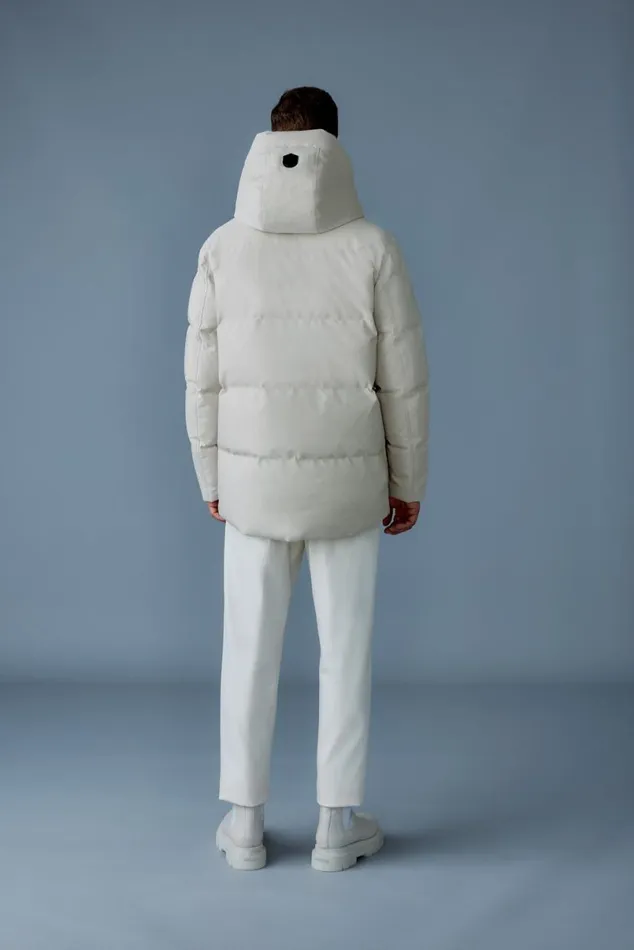 Downs and Parkas Men Mackage GRAYDON 2in1 Lustrous Light Down Jacket Trench