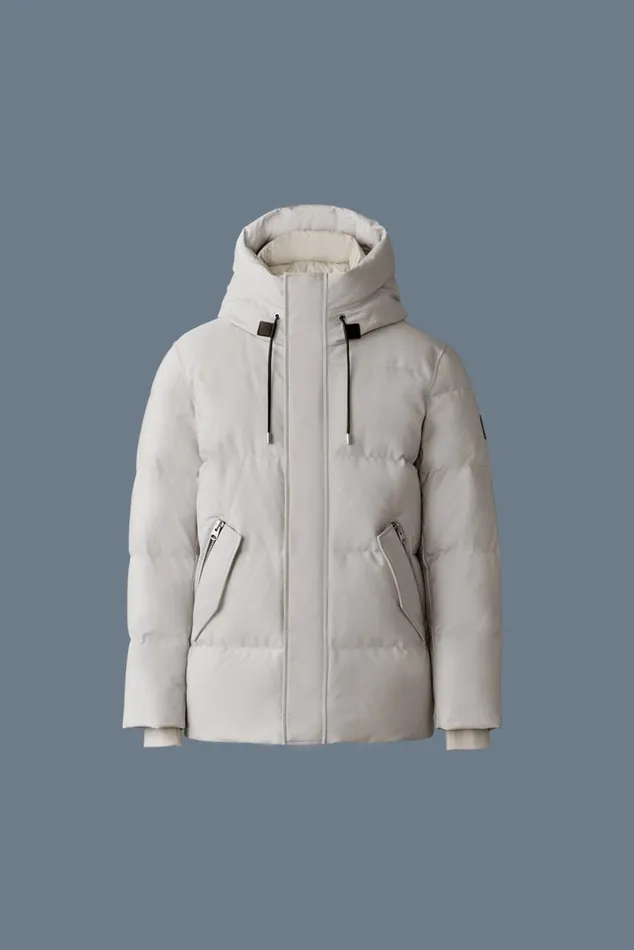 Downs and Parkas Men Mackage GRAYDON 2in1 Lustrous Light Down Jacket Trench