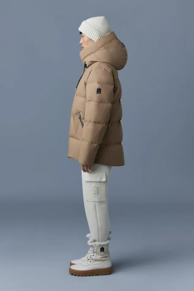 Downs and Parkas Men Mackage GRAYDON 2in1 Lustrous Light Down Jacket Trench