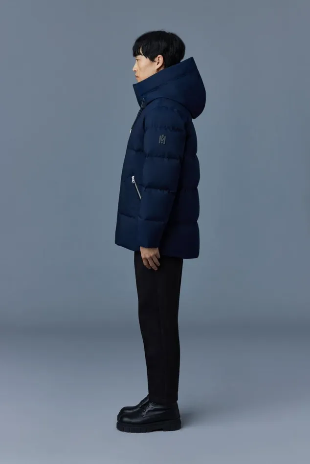 Downs and Parkas Men Mackage GRAYDON 2in1 Lustrous Light Down Jacket Trench