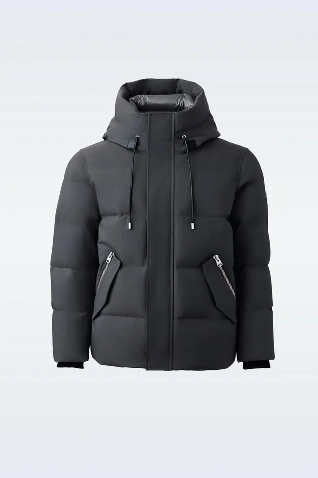Downs and Parkas Men Mackage GRAYDON 2in1 Lustrous Light Down Jacket Trench