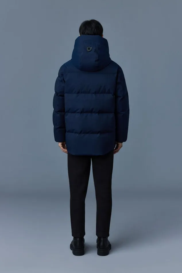 Downs and Parkas Men Mackage GRAYDON 2in1 Lustrous Light Down Jacket Trench