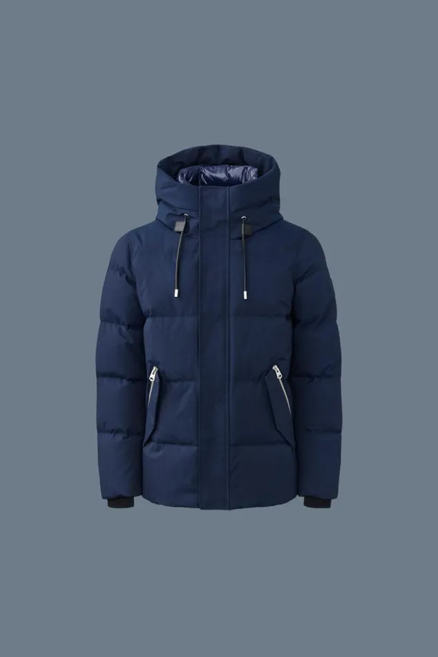 Downs and Parkas Men Mackage GRAYDON 2in1 Lustrous Light Down Jacket Trench