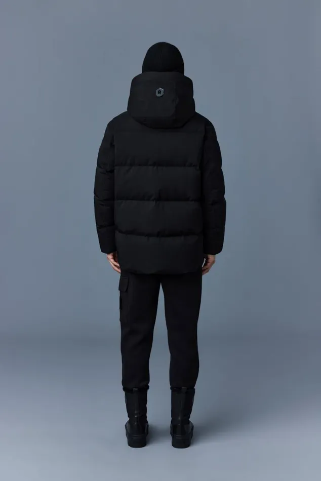 Downs and Parkas Men Mackage GRAYDON 2in1 Lustrous Light Down Jacket Trench