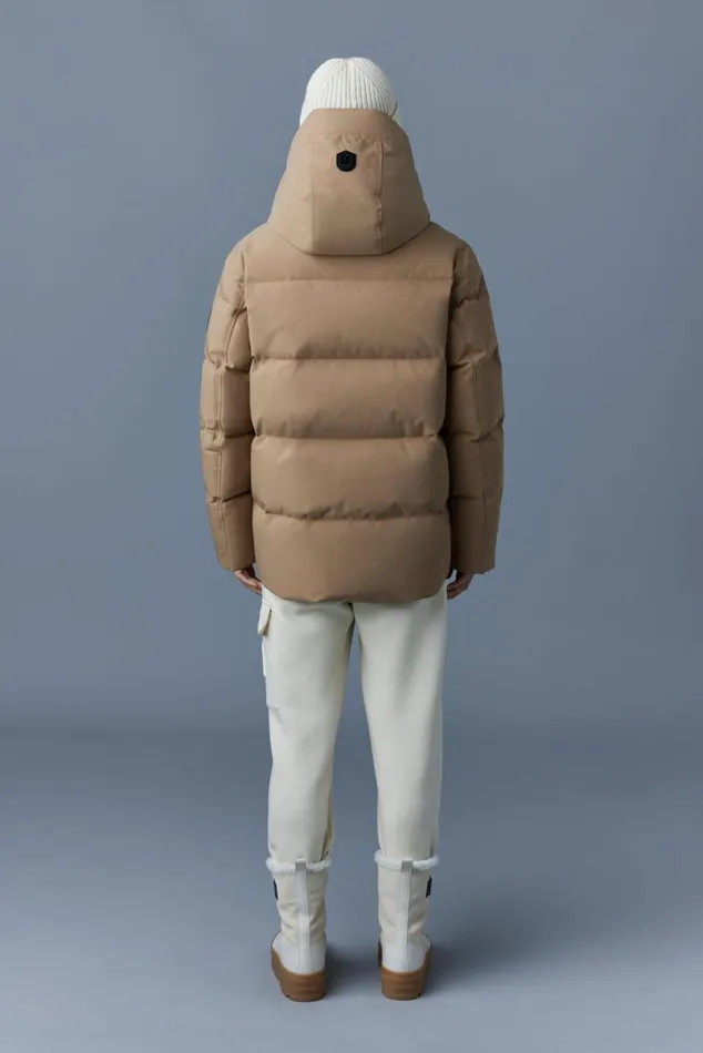 Downs and Parkas Men Mackage GRAYDON 2in1 Lustrous Light Down Jacket Trench