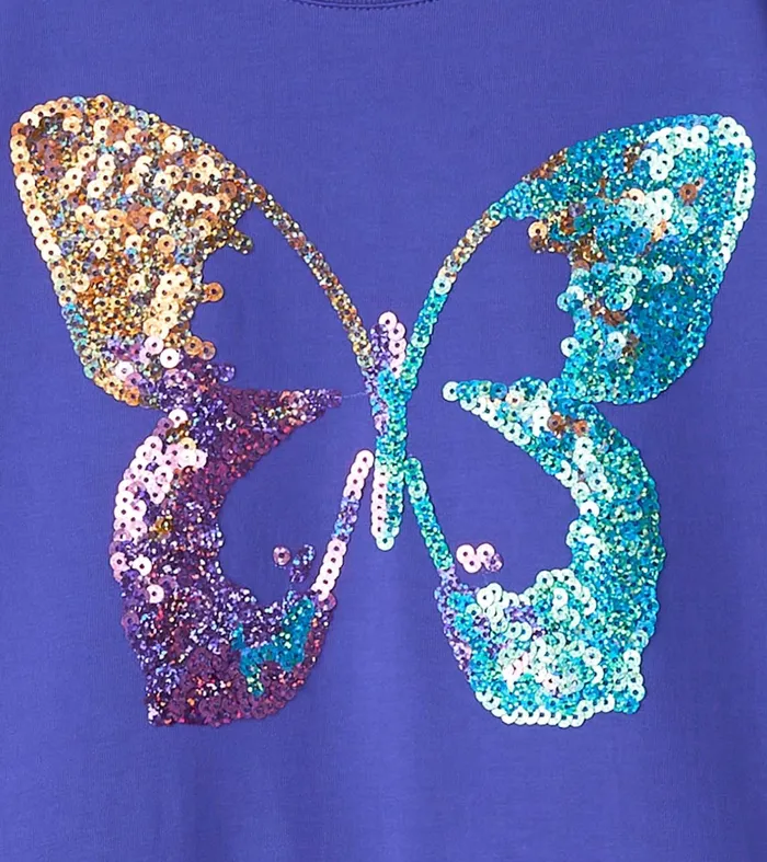 Dresses Girls Hatley Girls Sequin Butterfly Skirt Dress