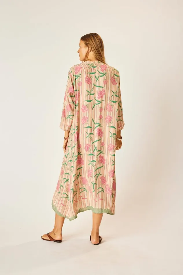 Dresses Shop Natalie Martin ISOBEL DRESS Chamomile Rose