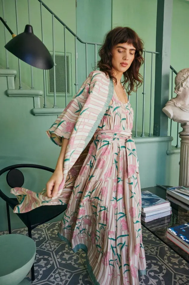 Dresses Shop Natalie Martin JASMINE MAXI Chamomile Rose