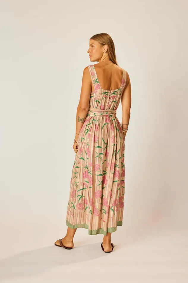 Dresses Shop Natalie Martin JASMINE MAXI Chamomile Rose