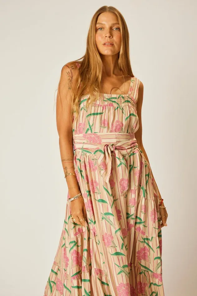 Dresses Shop Natalie Martin JASMINE MAXI Chamomile Rose