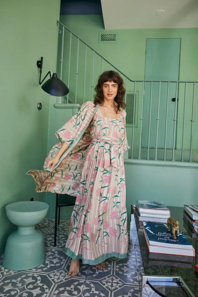 Dresses Shop Natalie Martin JASMINE MAXI Chamomile Rose