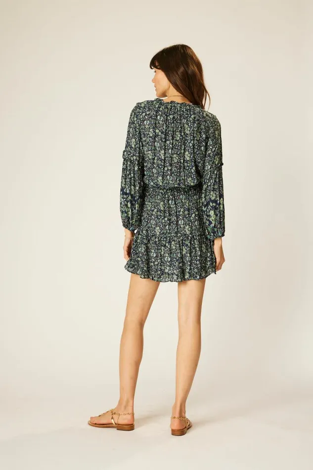 Dresses Shop Natalie Martin MAGGIE DRESS Petite Fleur Marine