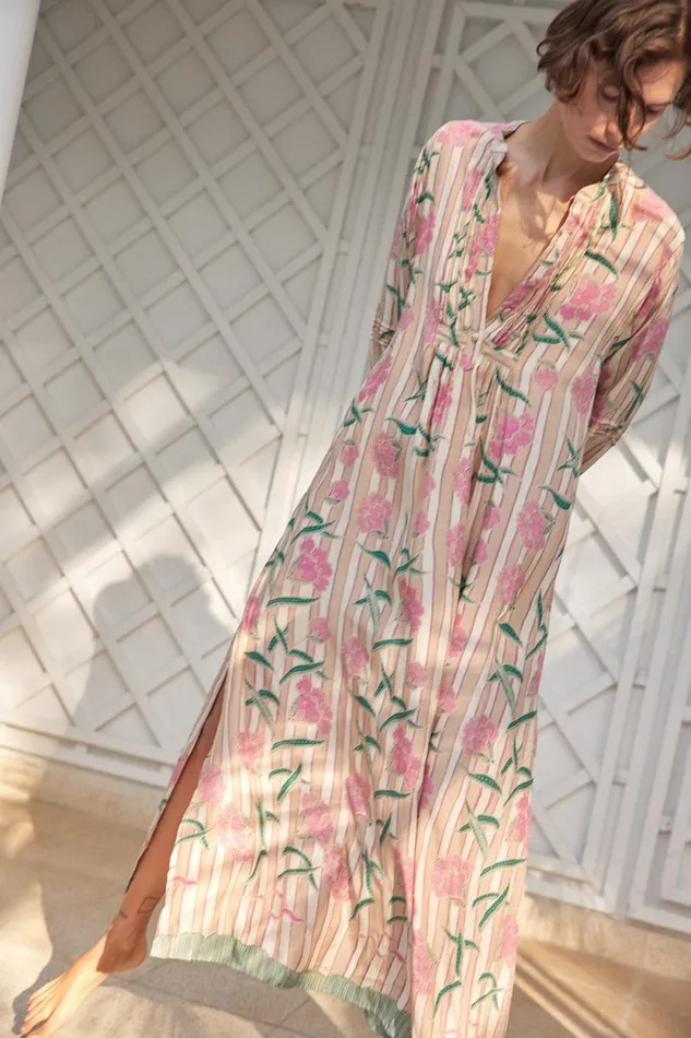 Dresses Shop Natalie Martin SAMMIE MAXI Chamomile Rose