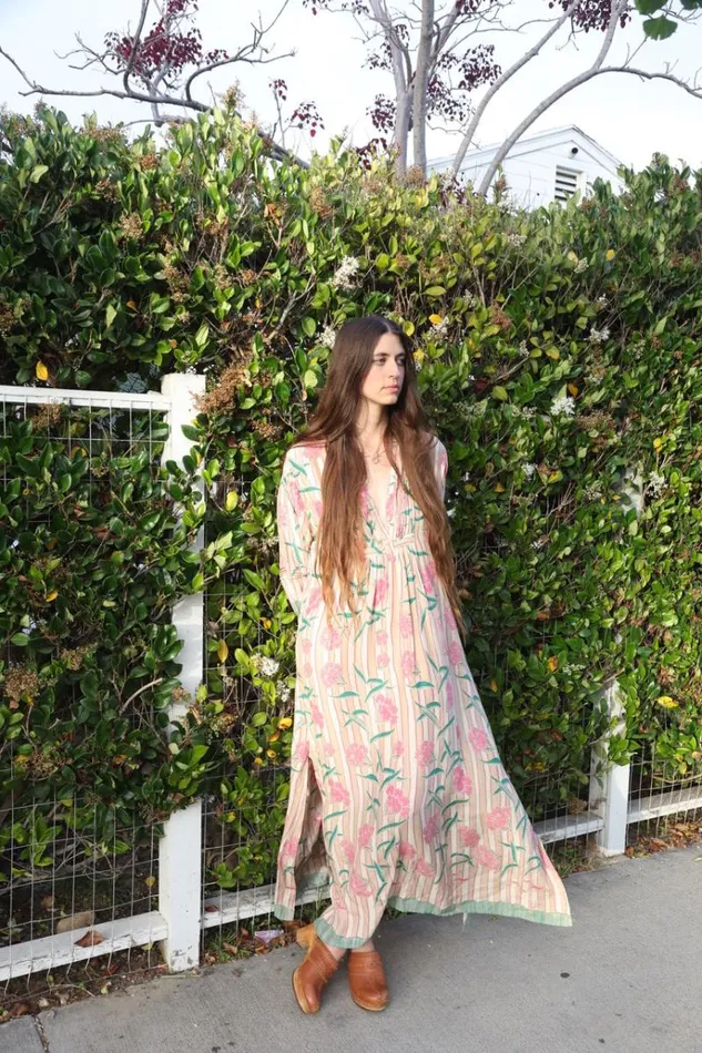 Dresses Shop Natalie Martin SAMMIE MAXI Chamomile Rose
