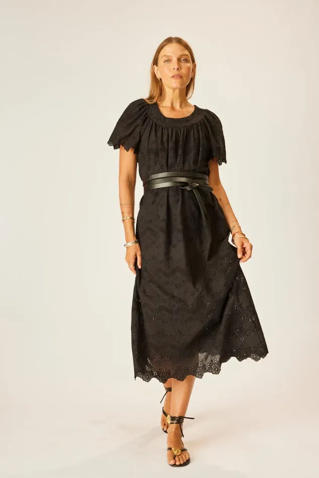 Dresses Shop Natalie Martin SIENNA DRESS Geranium Midnight
