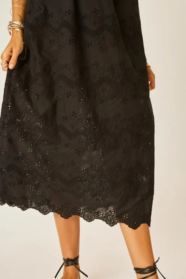 Dresses Shop Natalie Martin SIENNA DRESS Geranium Midnight