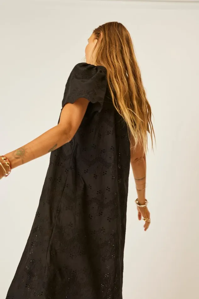 Dresses Shop Natalie Martin SIENNA DRESS Geranium Midnight