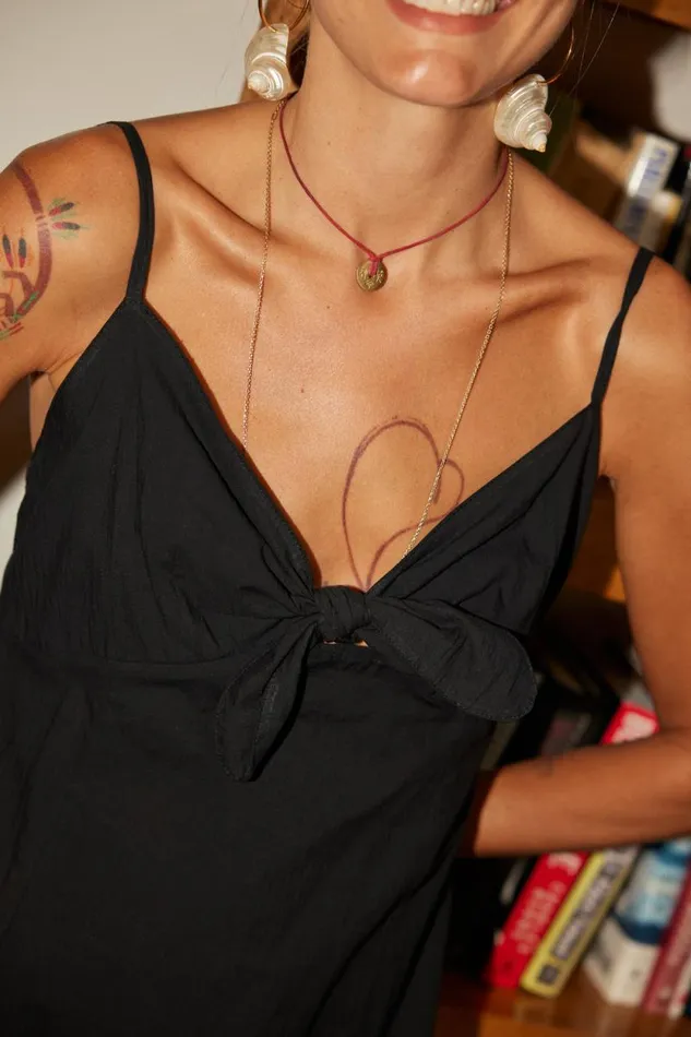 Dresses Shop Natalie Martin SOPHIE DRESS Black Silk