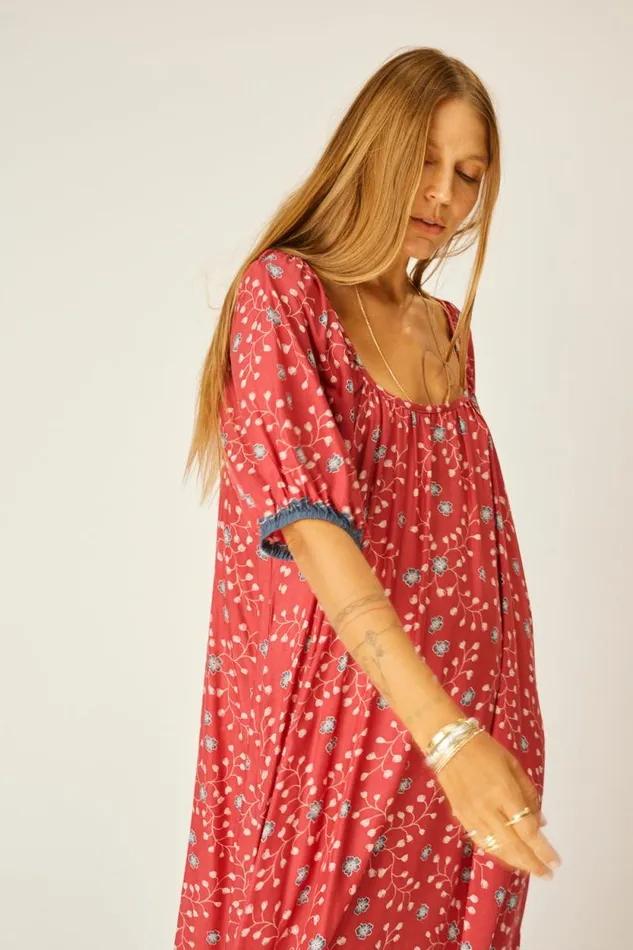 Dresses Shop Natalie Martin VIVI DRESS Pinwheel Red