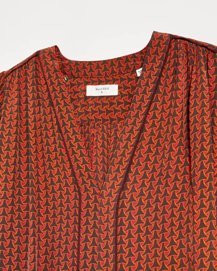 Dresses Women Billy Reid Tea Dress Winechocolate