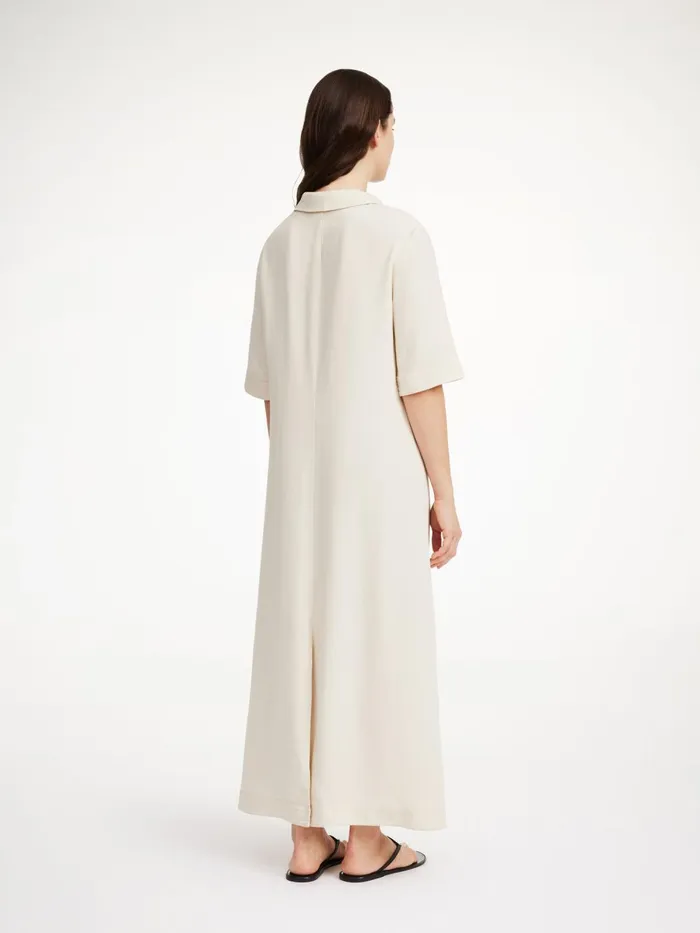Dresses Women By Malene Birger Brinney Maxi Dress Oyster Gray