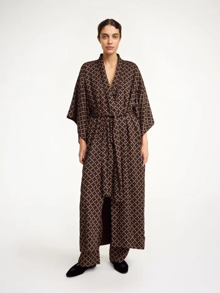 Dresses Women By Malene Birger Kimone Kimono Signature Flower