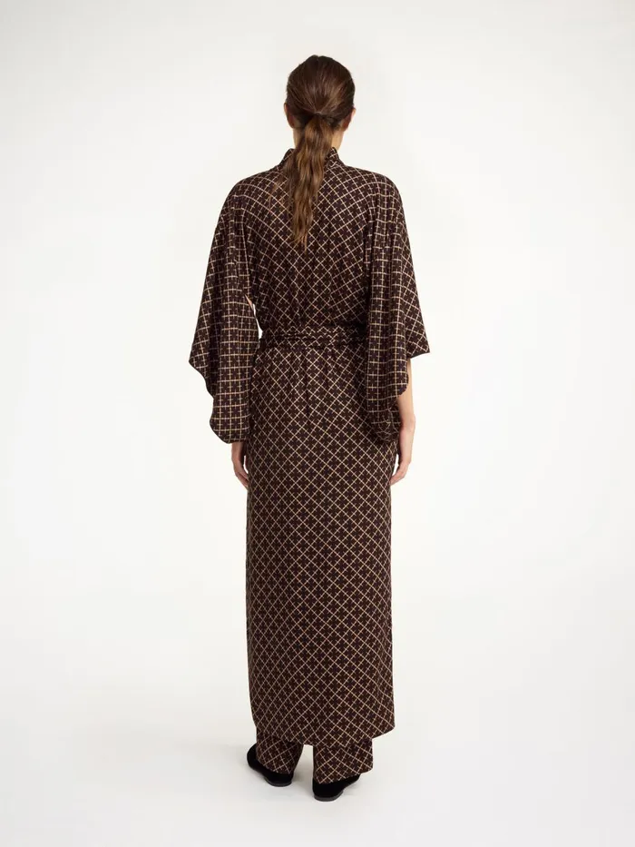 Dresses Women By Malene Birger Kimone Kimono Signature Flower Dresses Women By Malene Birger Kimone Kimono Signature Flower