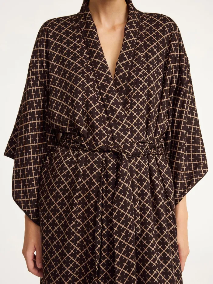 Dresses Women By Malene Birger Kimone Kimono Signature Flower Dresses Women By Malene Birger Kimone Kimono Signature Flower