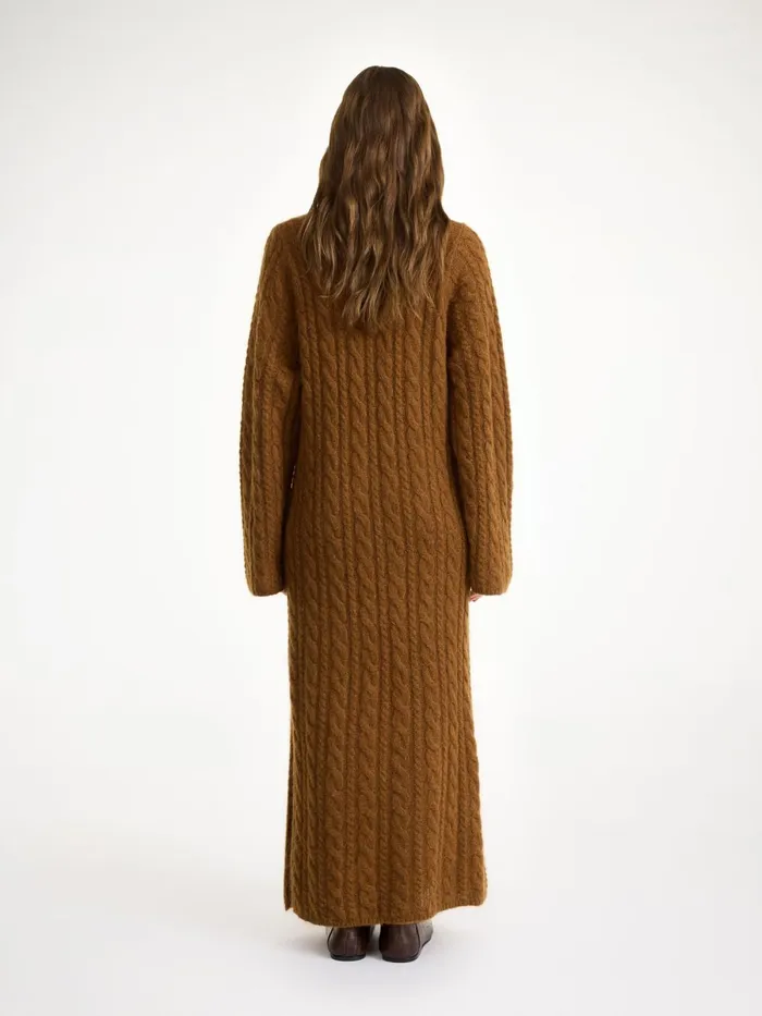 Dresses Women By Malene Birger Lovella Maxi Dress Bison