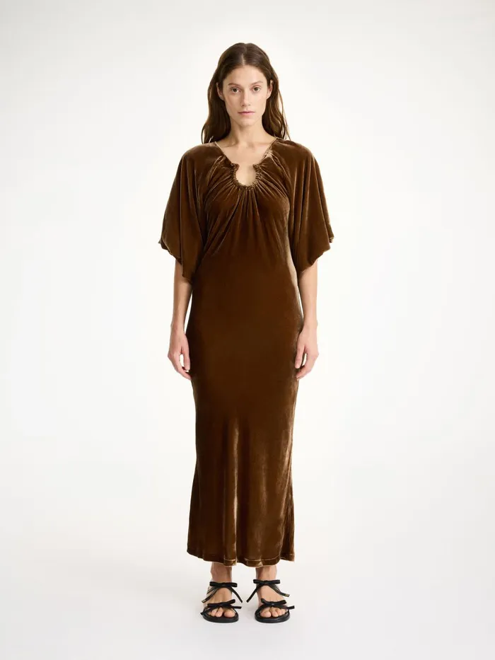Dresses Women By Malene Birger Rosae Maxi Dress Bison
