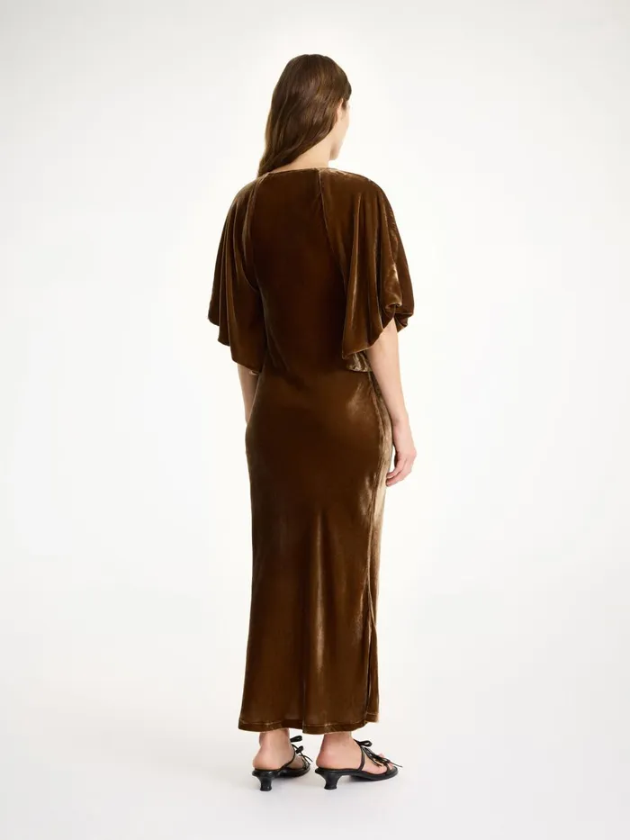 Dresses Women By Malene Birger Rosae Maxi Dress Bison